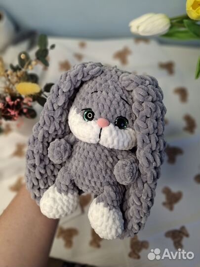 Игрушка зайчик ручной работы