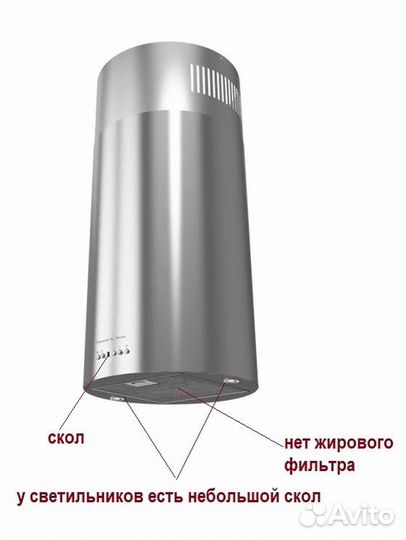 Вытяжка выставочный образец