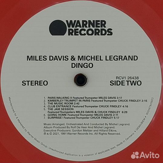 Винил пластинка M.Davis & M.Legrand - 