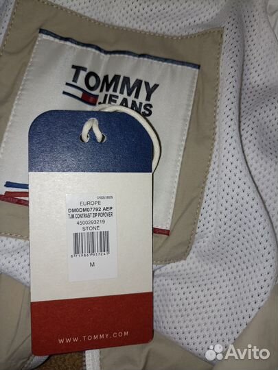 Ветровка tommy hilfiger оригинал M, L