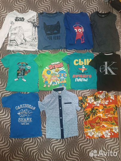 Пакет вещей на мальчика 98-104