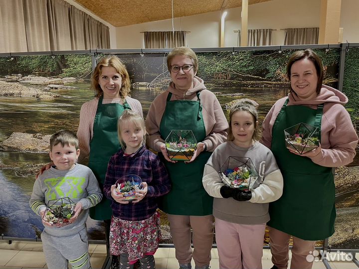 Мастер класс по созданию флорариума