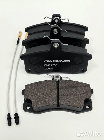 Колодки тормозные передние ваз 2110-12 с датчиком