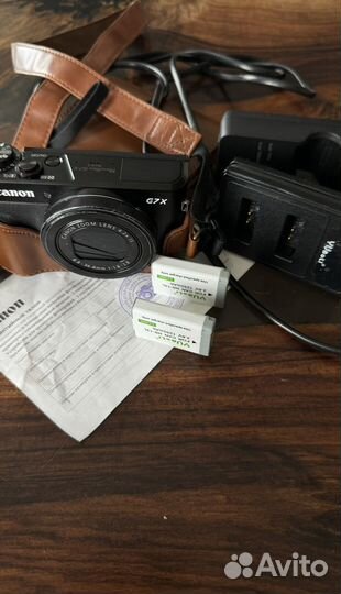 Canon Компактный фотоаппарат PowerShot G7X Mark II