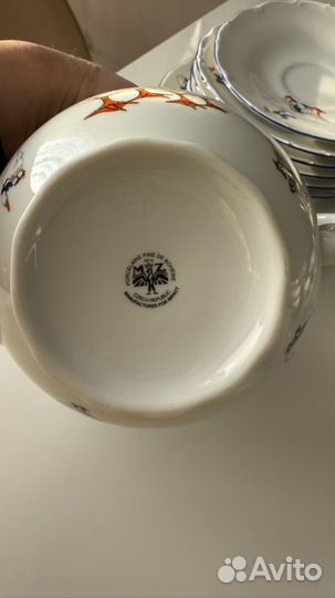 Заварочный чайник с гусями