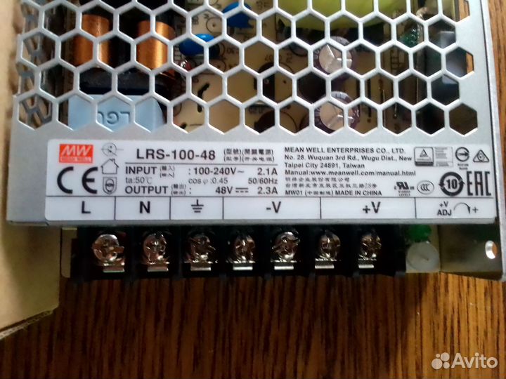 Сетевой преобразователь Mean Well LRS - 100 -48