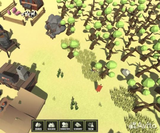 Готовый проект Unity: Colony Simulator