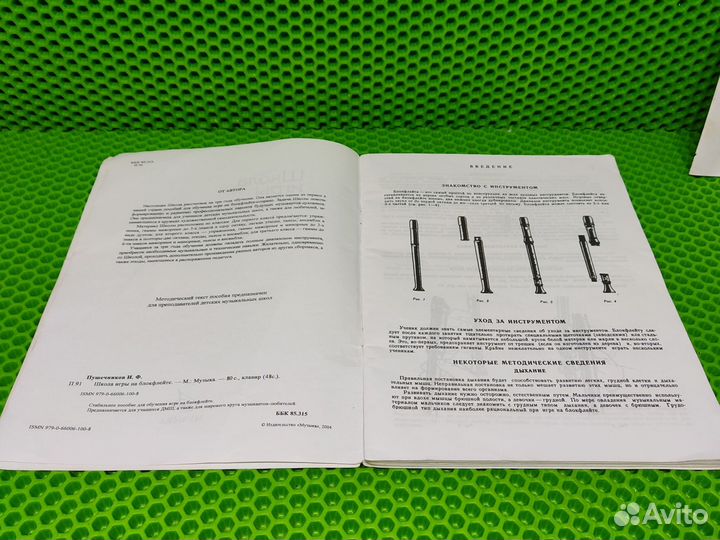 И. Пушечников. Школа игры на блокфлейте + Клавир