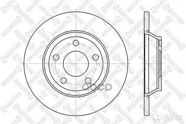 6020-4745-SX диск тормозной передний Audi A4 1