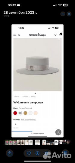 Фетровая шляпа