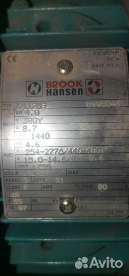 Электродвигатель 380 4 квт