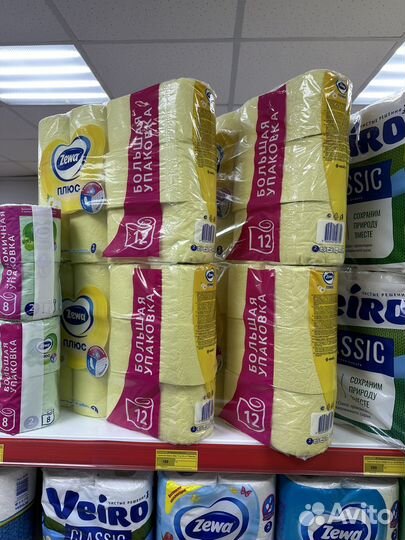 Туалетная бумага zewa 12шт