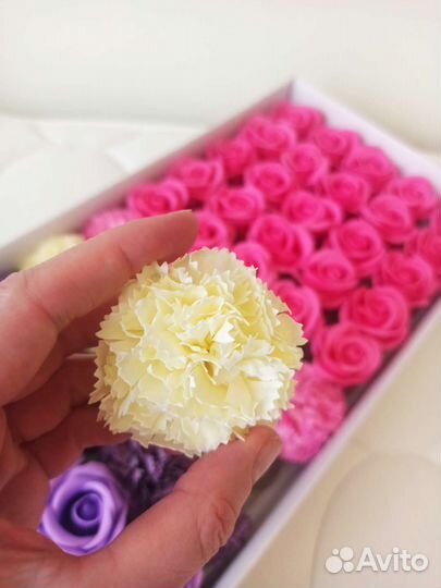 Цветы из мыла