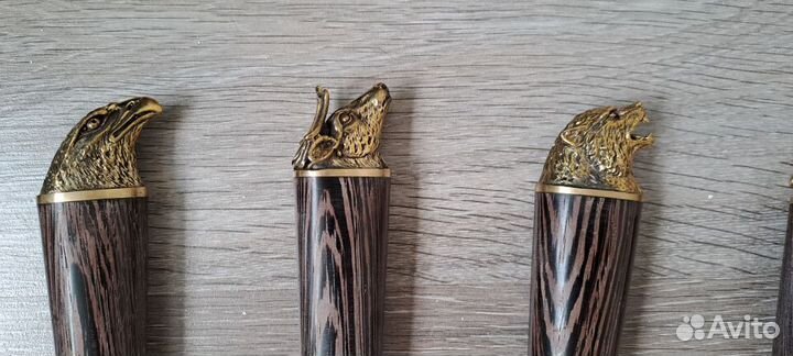 Набор шампуров с головами зверей