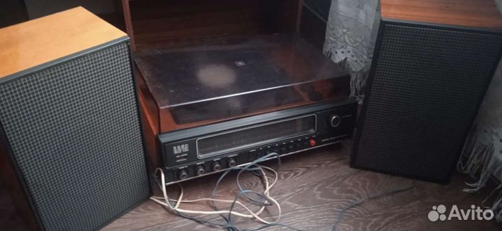 Проигрыватель винила вега323 стерео