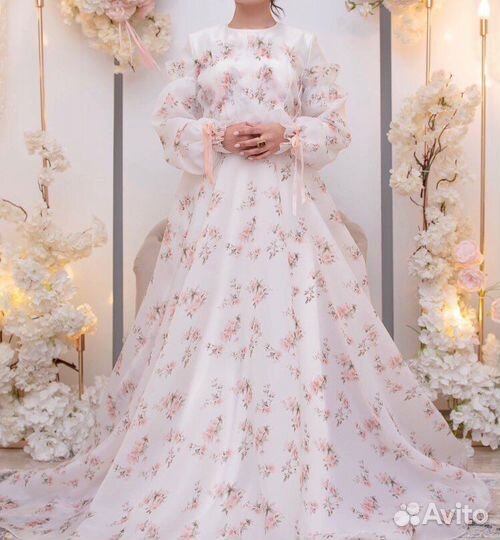 Вечернее платье в пол