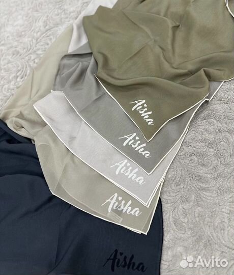 Брендовые платки «Аиша»- итальянский жоржет