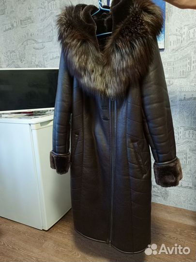Дубленка женская 46 48 размер