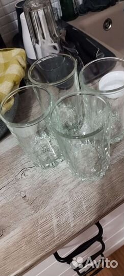 Стаканы 4 шт цена за всё