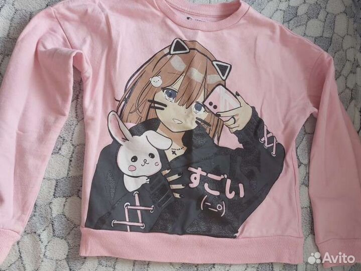 Утеплённый джемпер для девочки