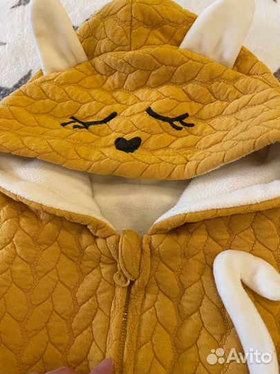 Детский утепленный комбинезон