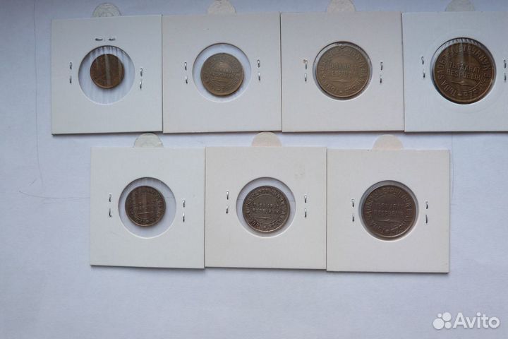 Монеты Тувы 1934 года