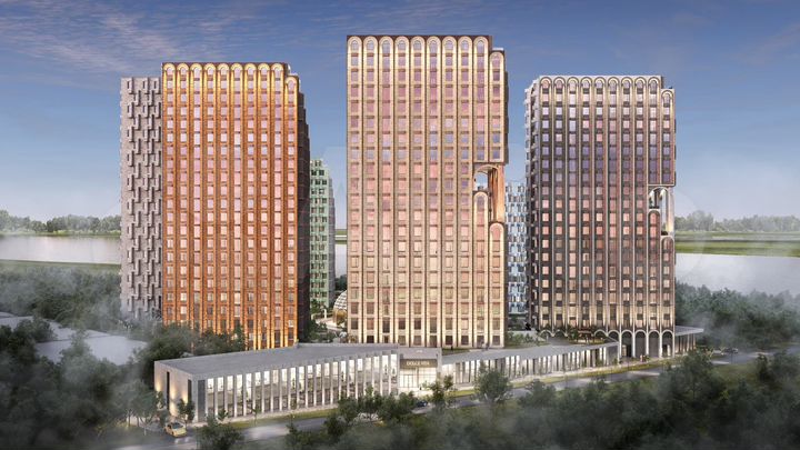 3-к. квартира, 72,9 м², 12/22 эт.