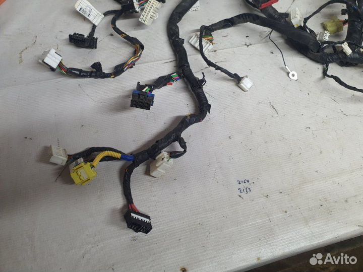 Подпонельная проводка Kia Rio 3 хэтчбек G4FA 2015