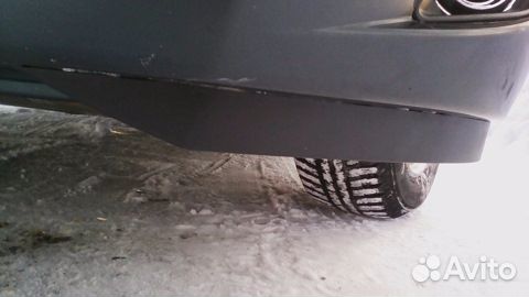 Накладки (реснички) защитные,нижние,бампера Приора