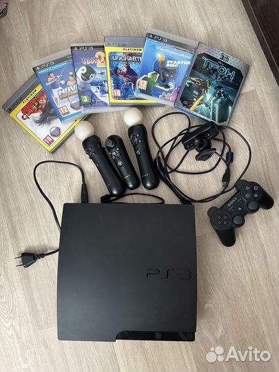 Игровая приставка ps3 slim