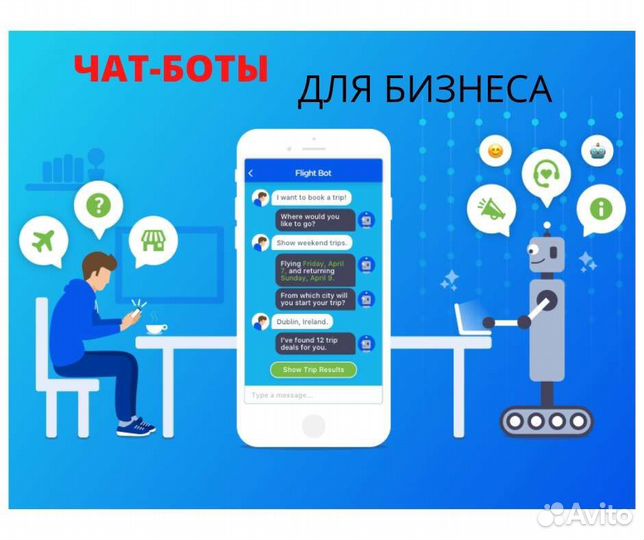 Разработка чат ботов и микроворонок