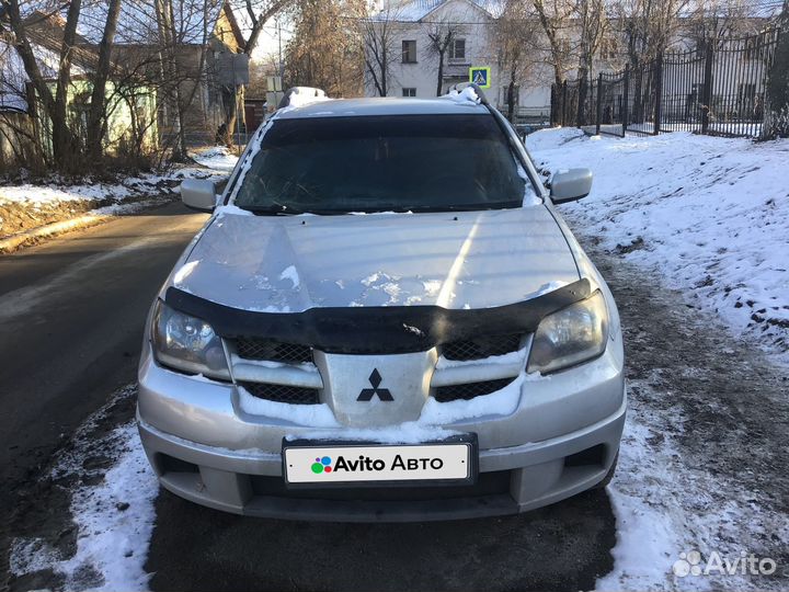 Mitsubishi Outlander 2.4 AT, 2005, 214 000 км