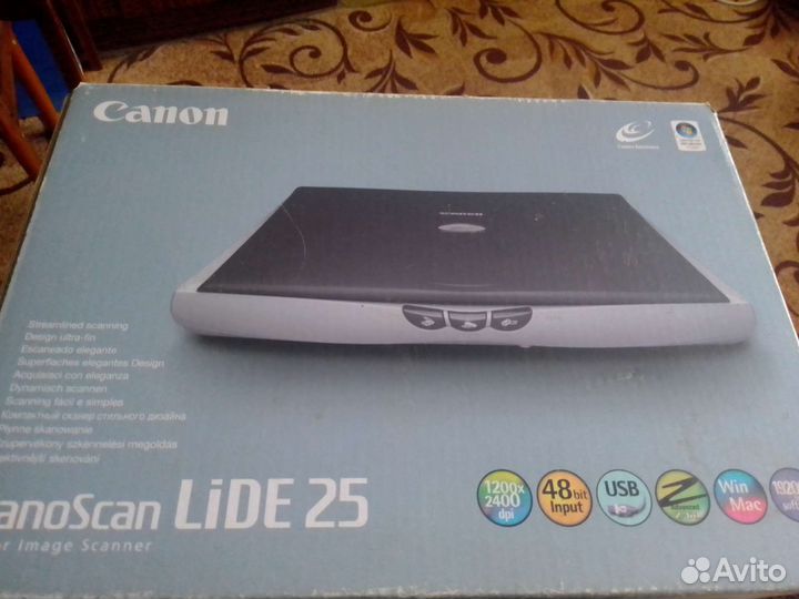 Сканер Canon lide 25