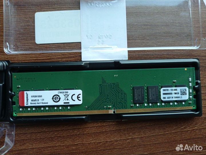 KVR26N19S8/8 (2 шт 16GB) 8 + 8 GB Kingston