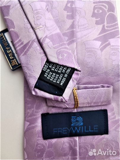 Галстуки новые шелковые Фрай Вилле, в 2ух цветах