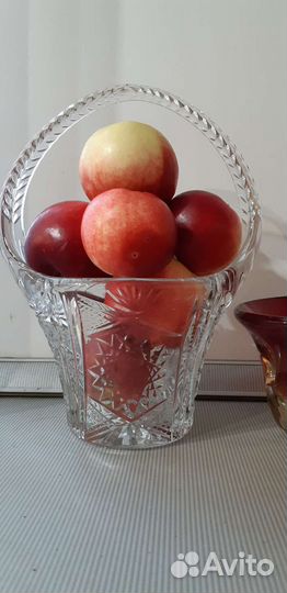 Фужеры розовое стекло СССР и др