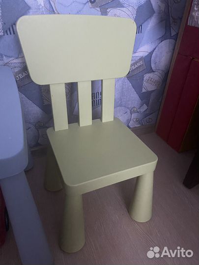 Стол и стул Бахмут Икея