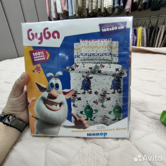 Комплект постельного белья в детскую кроватку
