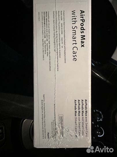 Беспроводные наушники apple airpods max