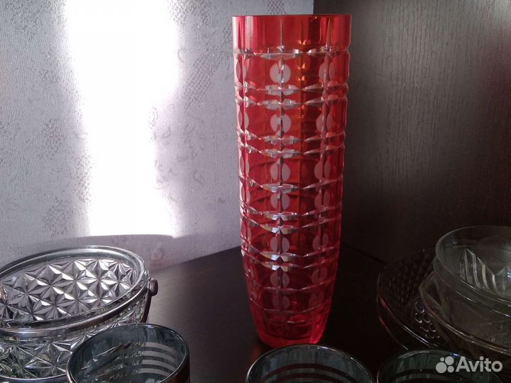 Посуда из стекла хрусталь СССР