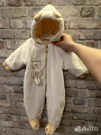 Комбинезон утепленный 62-68