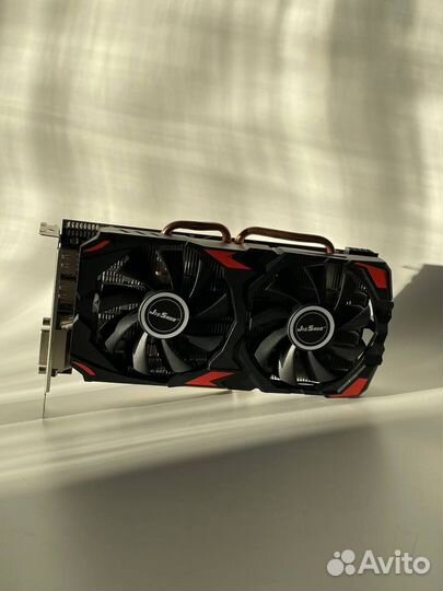 Видеокарта amd rx580 8gb JieShuo