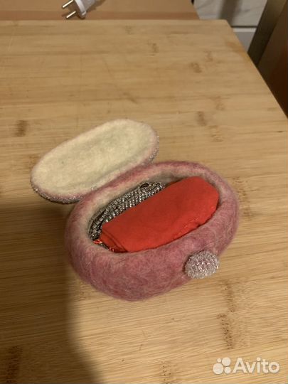 Шкатулка валенная