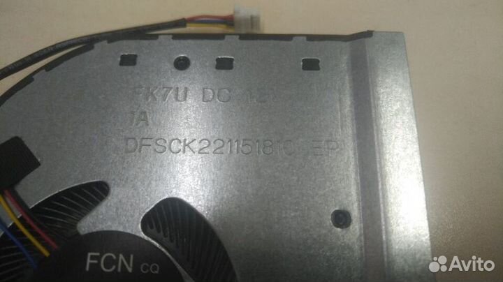 Кулер Asus ROG GL504 левый (dfsck221151810-FK7U)