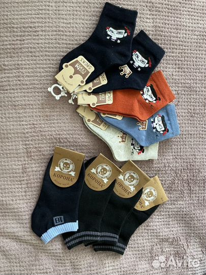 Носки десткие размер 26-31 от 3-6 лет