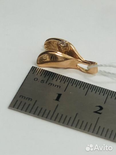 Золотая подвеска