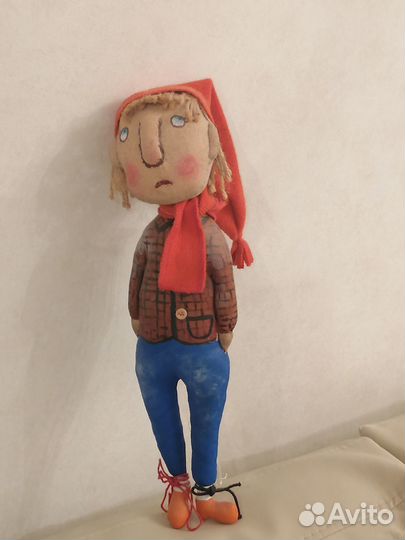 Креативная текстильная кукла