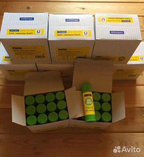 Клей карандаш, пва, канцелярский разный