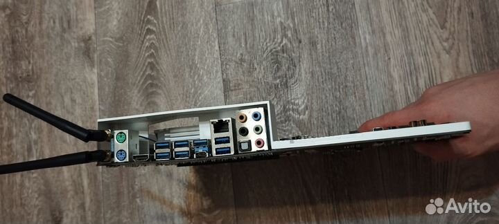 Материнская плата x370 killer sli + wifi 6