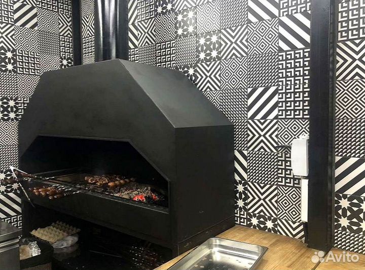 Профессиональный мангал для ресторана, бара, кафе